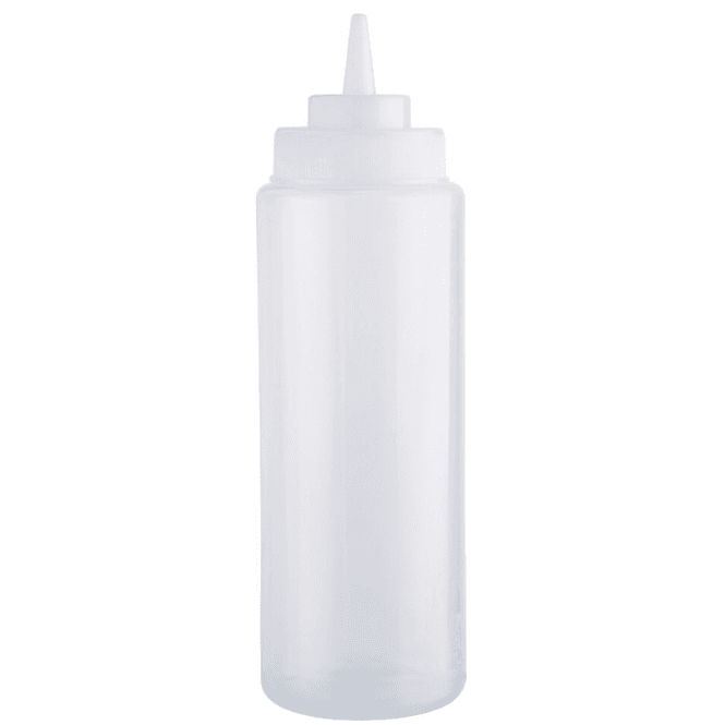 Steelite Utopia Squeeze Bottle Clear 1L  33oz