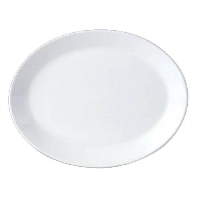 Steelite Utopia Steelite Oval Plate 20cm/8
