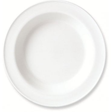 Steelite Rimmed Soup 9"/22.5cm White (Box Of 24)