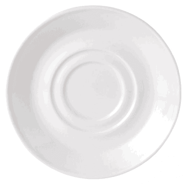 Steelite Saucer Double Well 16.5cm / 6.5" White (Box Of 36)