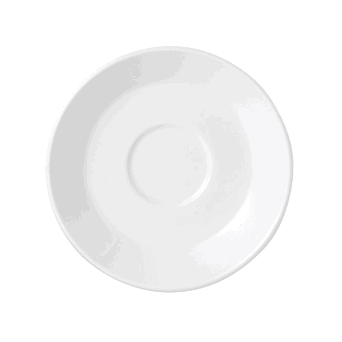Steelite Utopia Steelite Saucer For 200ml / 7oz White Cup (Box Of 36)