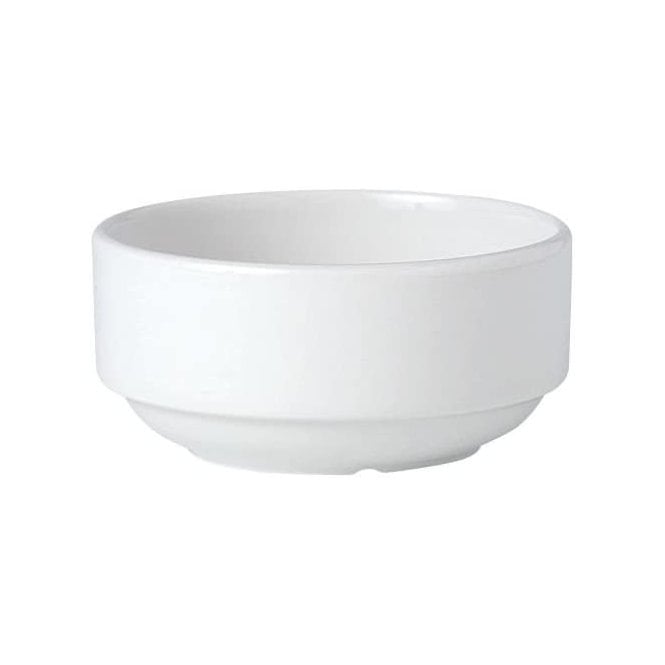 Steelite Utopia Steelite Soup Cup Plain 10oz White (121) (Box Of 36)