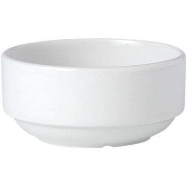 Steelite Soup Cup Plain 10oz White (121) (Box Of 36)