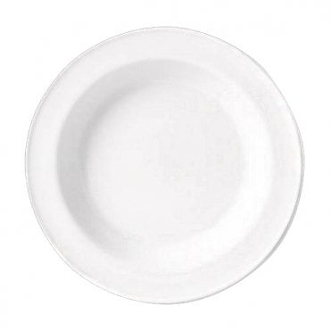 Steelite Soup Plate 8.5"/22cm White (Box Of 24)