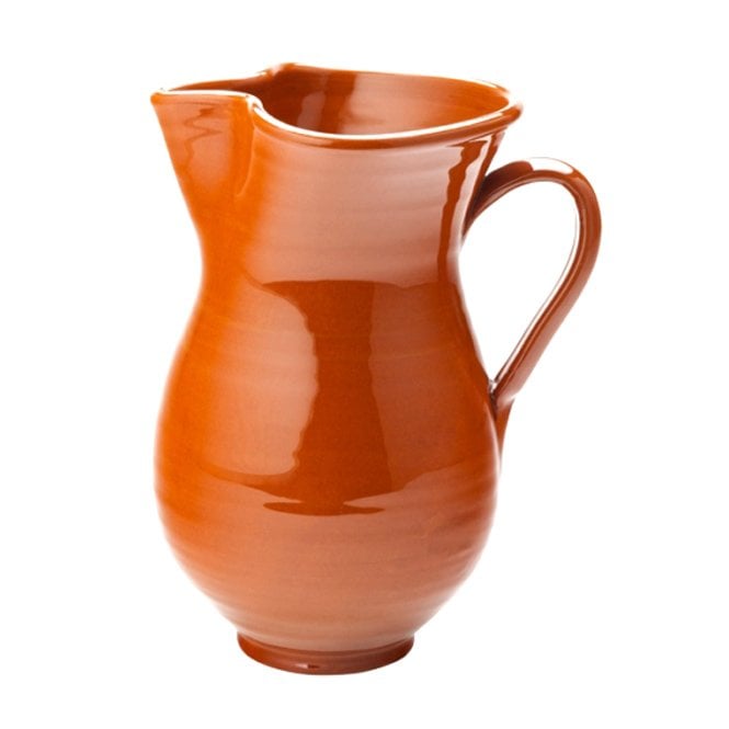 Steelite Utopia Terracotta Wine Jug 1 Litre (Box Of 6)