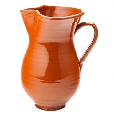 Terracotta Wine Jug 1 Litre (Box Of 6)
