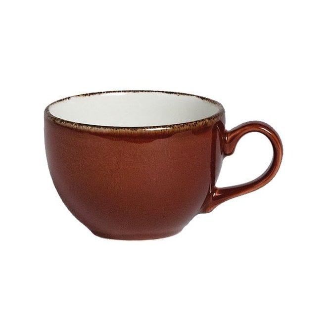 Steelite Utopia Terramesa Low Cup 227ml / 8oz Mocha (Box Of 36)
