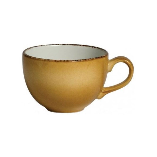 Steelite Utopia Terramesa Low Cup 227ml / 8oz Mustard (Box Of 36)
