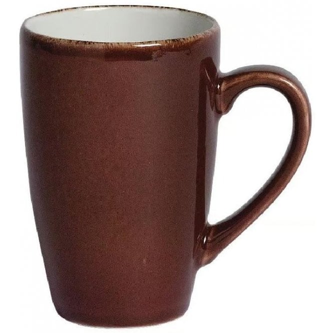 Steelite Utopia Terramesa Quench Mug 285ml / 10oz Mocha (Box Of 24)