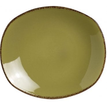 Terramesa Spice Plate 25.5cm Olive (0580) (Box Of 24)
