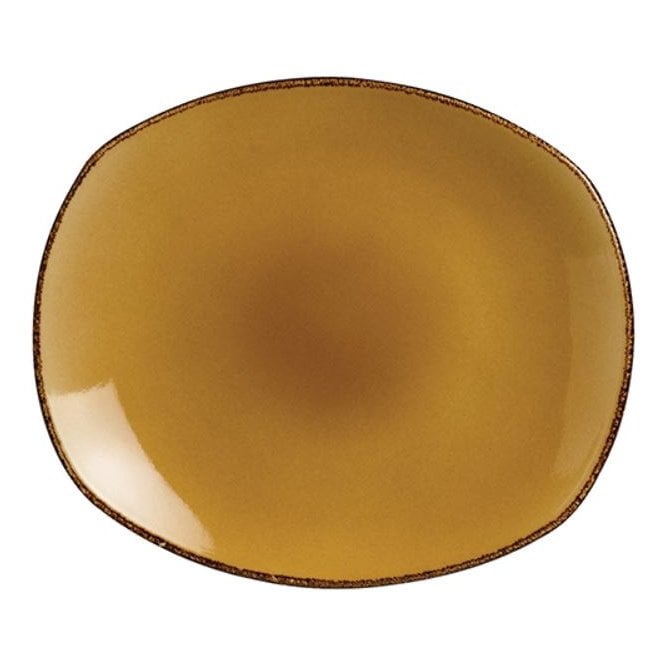 Steelite Utopia Terramesa Spice Plate 30.5cm Mustard (0579) (Box Of 12)