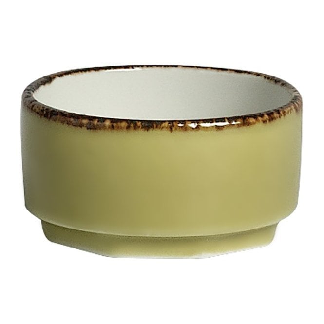 Steelite Utopia Terramesa Taster Dip Dish 6.5cm Olive (0575) (Box Of 12)