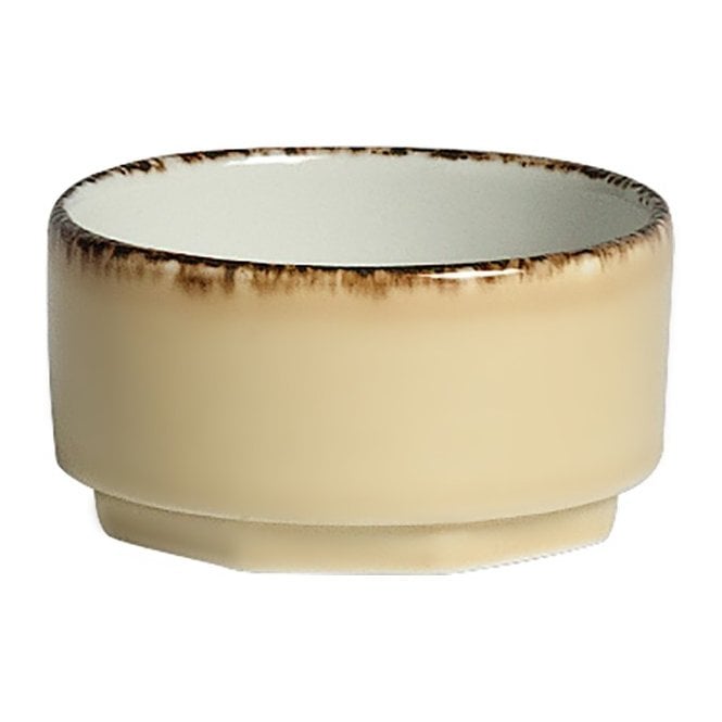 Steelite Utopia Terramesa Taster Dip Dish 6.5cm Wheat (0575) (Box Of 12)