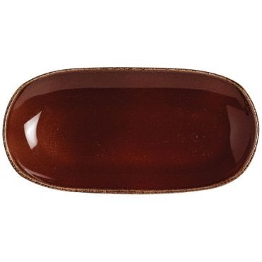 Terramesa Taster Tray 25.5x13cm/10x4.5" Mocha (Box Of 6)