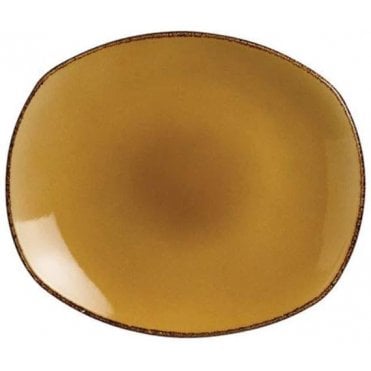 Terramesa Zest Platter 25.5cm/10" Mustard (Box Of 12)