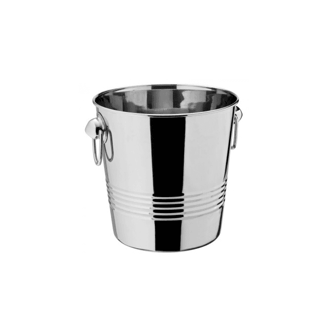 Steelite Utopia Tulip Ring Handled Wine Cooler Bucket S/s 8.5