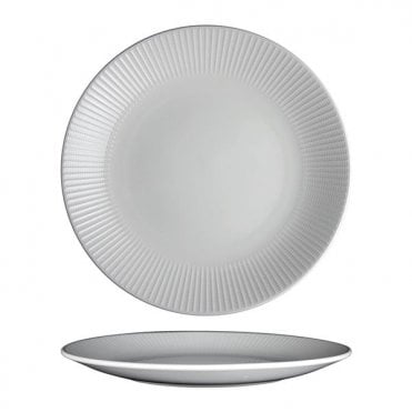 Willow Gourmet Coupe Plate 11" (28cm) (Box Of 6)