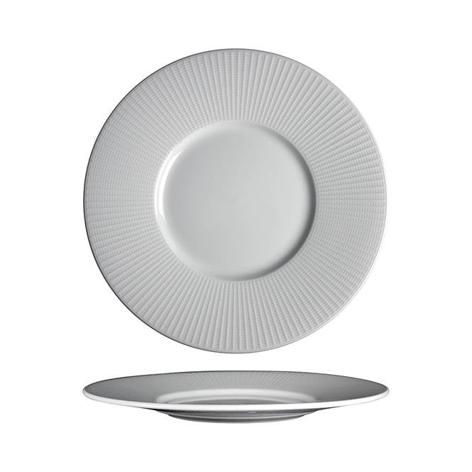 Steelite Utopia Willow Gourmet Medium Well Plate 11.25