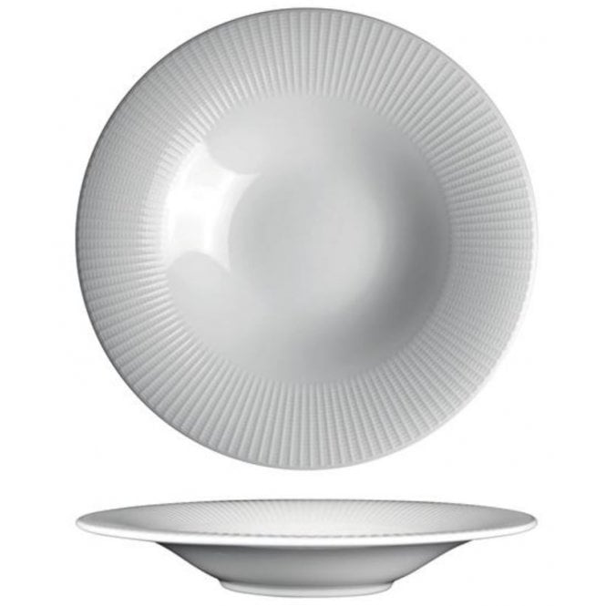 Steelite Utopia Willow Gourmet Rimmed Coupe Bowl 11.25