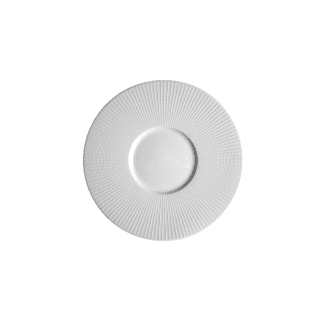 Steelite Utopia Willow Gourmet Small Well Plate 11.25