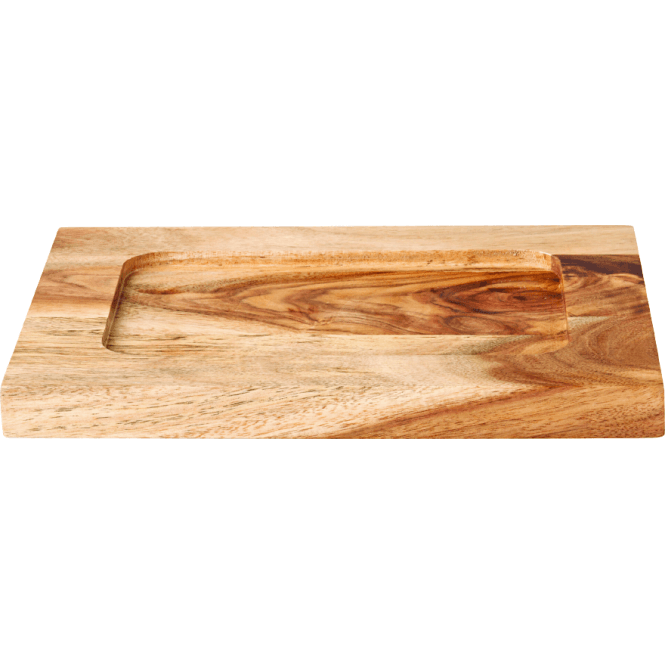 Steelite Utopia Wooden Base / Stand 8.25 X 6.25