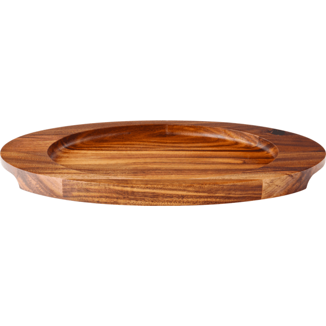 Steelite Utopia Wooden Base / Stand Oval 12 X 7
