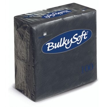 Black Cocktail Napkins (Box Of 2000)