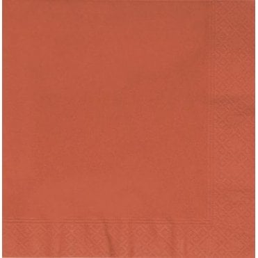 Napkin 40/3ply Terracotta (Box Of 1000)