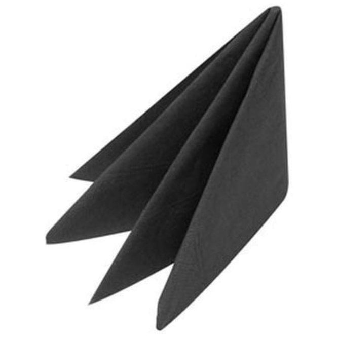 Swantex Napkin 40cm 3ply - Black (D63p-bk) (Box Of 1000)