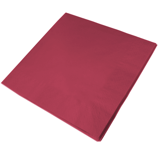 Swantex Napkin 41/2 Ply Claret (Box Of 2000)