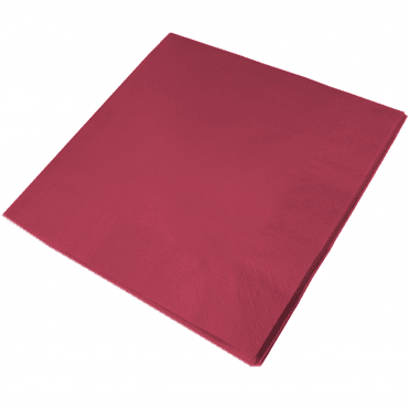 Napkin 41/2 Ply Claret (Box Of 2000)