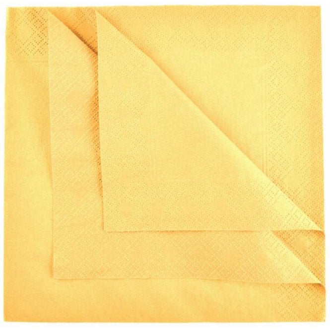Swantex Napkin 41/2 Ply Gold Yellow (Box Of 2000)