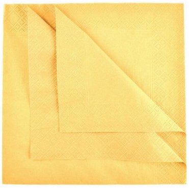 Napkin 41/2 Ply Gold Yellow (Box Of 2000)