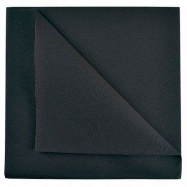 Swansoft Black Napkins (Box Of 500)