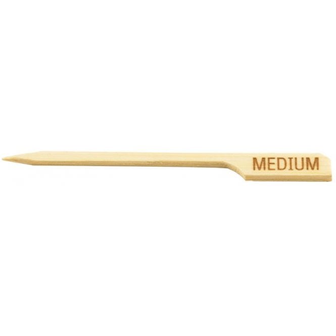 Tablecraft Bamboo Steak Marker Medium (Pack Of 100)