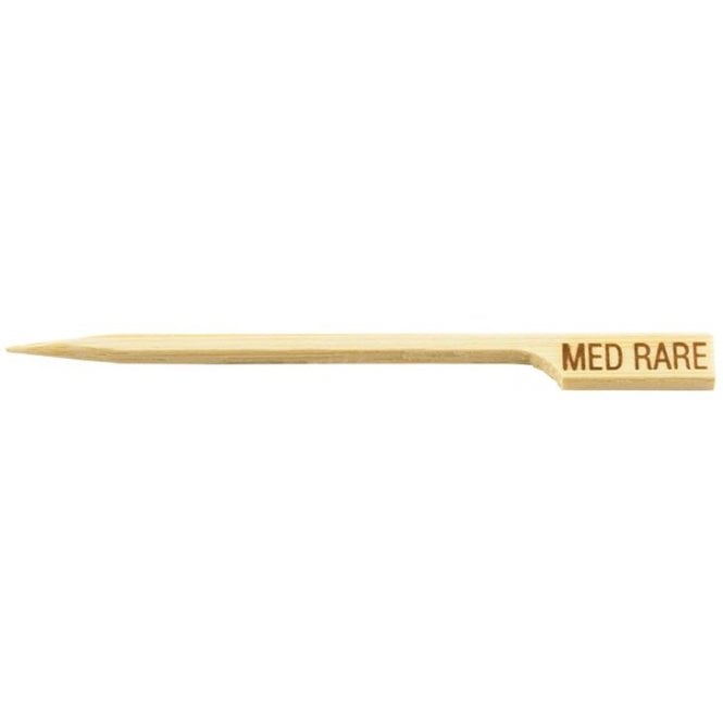 Tablecraft Bamboo Steak Marker Medium Rare (Pack Of 100)