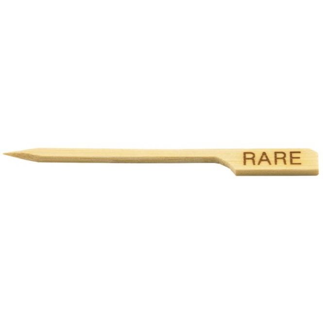 Tablecraft Bamboo Steak Marker Rare (Pack Of 100)