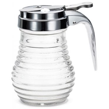 Beehive Syrup Dispenser Chrome Plated Top 6 Oz (Box Of 12)