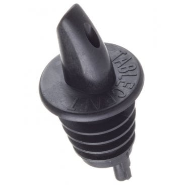 Bottle Pourer Disposapour Black Plastic (Pack Of 12)