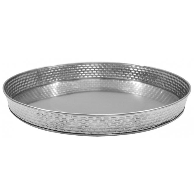 Tablecraft Brickhouse Round Platter 10.5'' X 1''