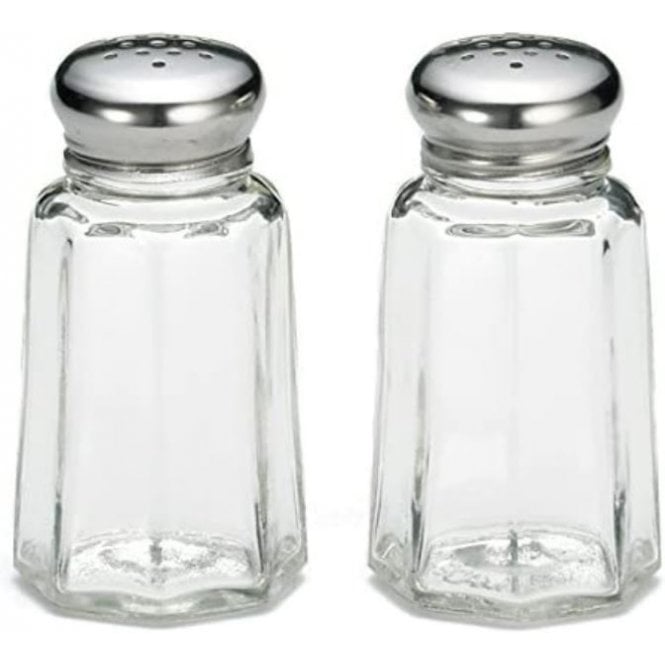 Tablecraft Cruet Panelled With Mushroom Top 1oz (Box Of 12)