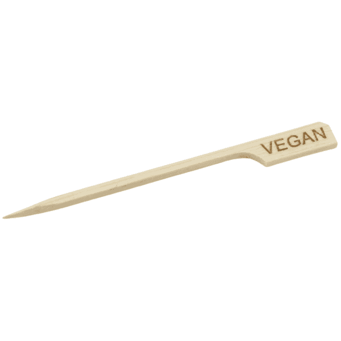 Tablecraft Vegan Paddle Pick 9cm (Pack Of 100)