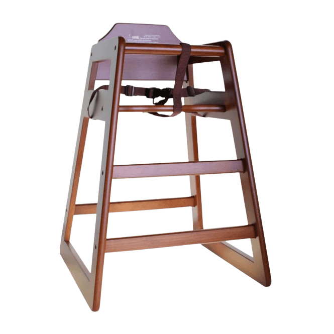 Tablecraft Walnut High Chair (Unassembled)