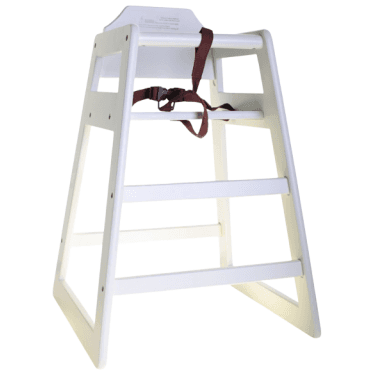 White High Chair (Unassembled)