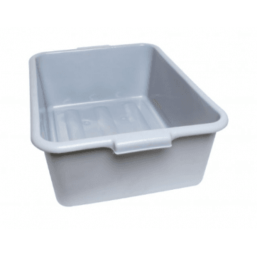 Grey Commercial Bus Tray 20.5 x 15.5 x 7 Inch – Stackable