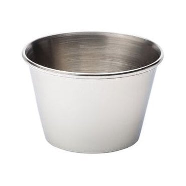 Stainless Steel Rameking Bullet 70ml / 2.5oz (6x4cm) (Box Of 12)