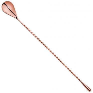 Copper Plated Drop Bar Spoon 300mm