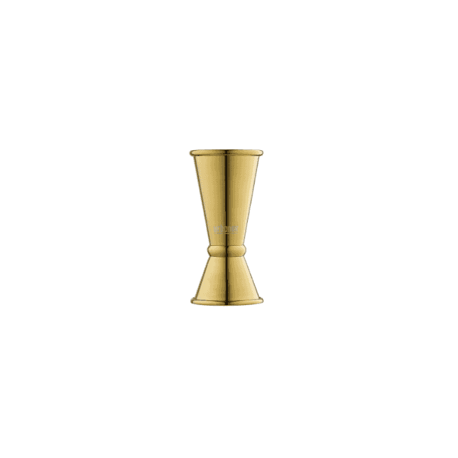 Urban Bar Ginza Jigger 20/40ML  0.7/1.4 Oz Gold