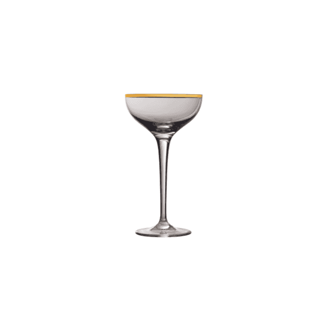 Urban Bar Gold Rim Alto Coupe 18cl/ 6oz (Box of 4)
