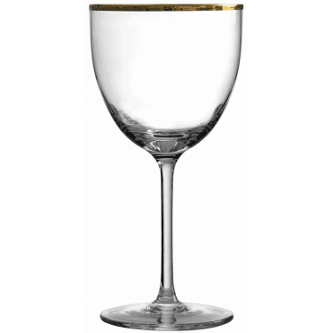 Gold Rim Nick & Nora Glass 17cl/6oz (Box of 6)